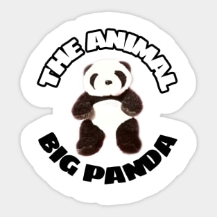 The Animal big panda Sticker